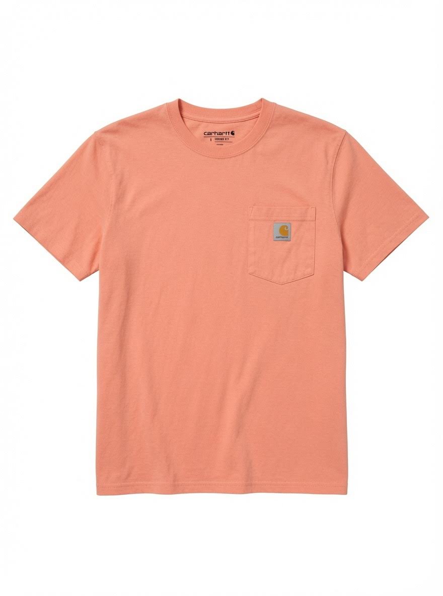 CARHARTT WOMAN TEE PEACH