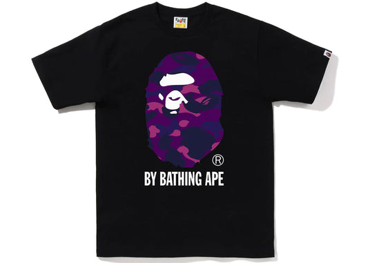 BAPE Color Camo By Bathing Ape Tee (FW22) Black Purple