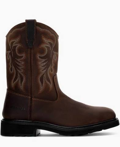 Eurostar Tuffy Square Boots-Dark Brown