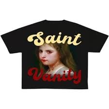 Saint vanity Global Tee Black