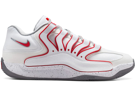 Nike KD 18 White University Red