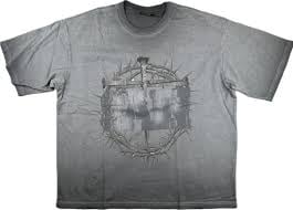 Saint vanity Grey Cross Tee