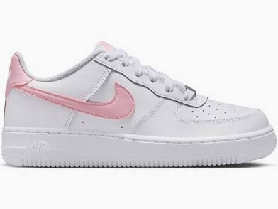 Nike Air Force 1 white medium soft pink