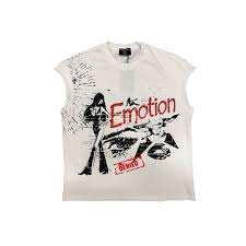 Mixed emotions starry sleeveless tee