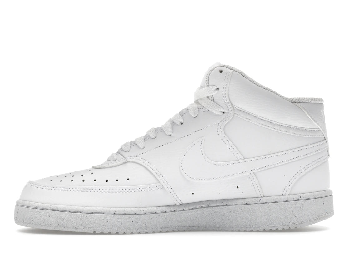 Nike Court Vision Mid Next Nature Triple White