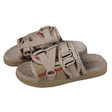 Plaid Dracoslides-Beige