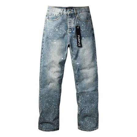 Purple Brand Rhinestone Jeans 9126