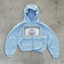 Profit Minded SSN Zip-Up Sky Blue