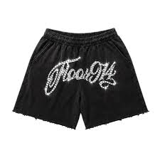 FLOOR 914 Midnight Script Shorts