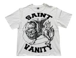 SAINT VANITY GRIFFIN TEE WHITE