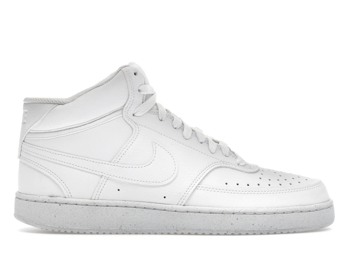 Nike Court Vision Mid Next Nature Triple White