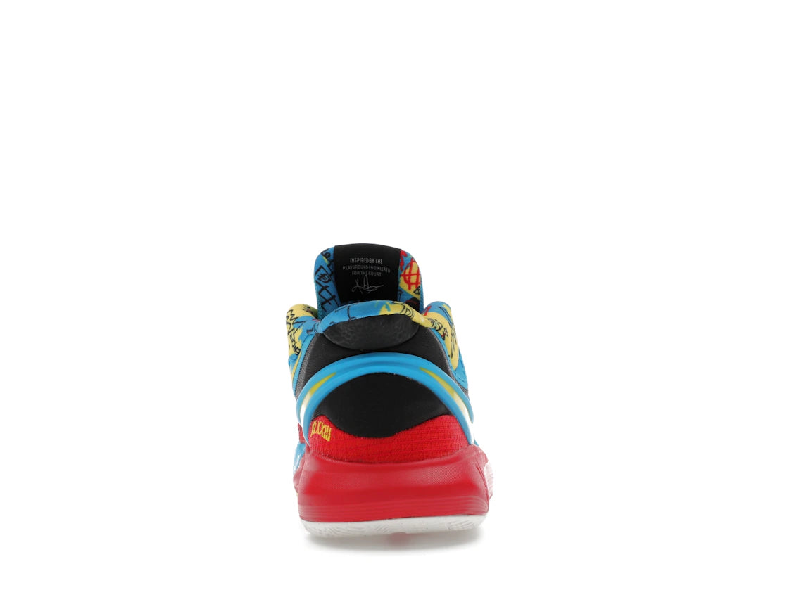 Nike Kyrie 8 GO SE Black Blue Tour Yellow (GS)